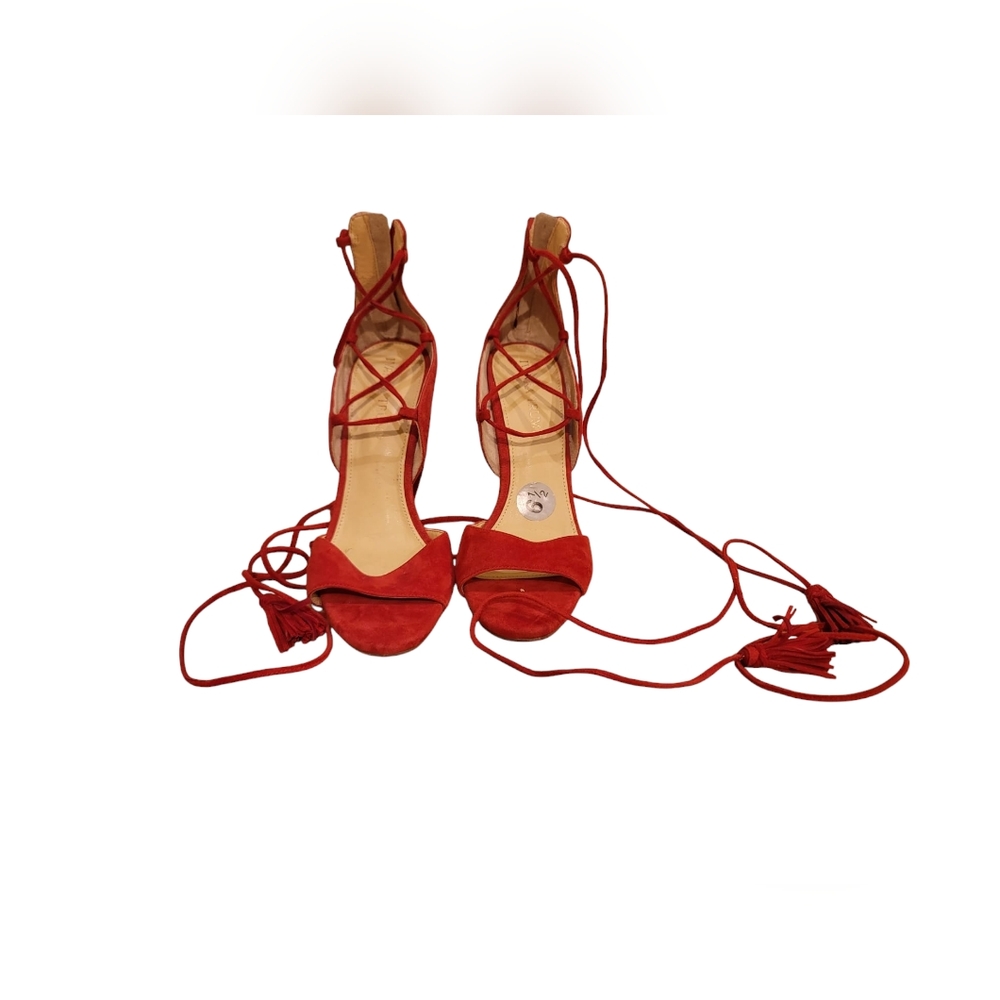 Ivanka Trump Red High Heel
